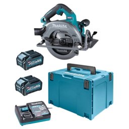 Akumulatorska kružna testera-cirkular Makita HS003GM201; 40V XGT; 2x4,0 Ah