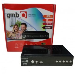 GMB-TDT-033 DVB-T2/C SET TOP BOX USB/HDMI/Scart/RF-out, PVR, Full HD,H264, hdmi-kabl1399