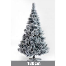 Srebrna Novogodišnja jelka 180 cm