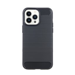 TPU maska BRUSHED za iPhone 14 Pro Max 2022 (6.7") crna