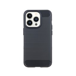 TPU maska BRUSHED za iPhone 14 Pro 2022 (6.1") crna