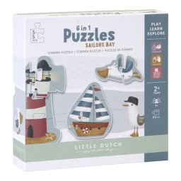 Kartonske puzzle 6u1 - Mornar