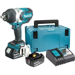 Akumulatorski udarni odvijač Makita; 18V; 2x5,0 Ah (DTW1002RTJ)