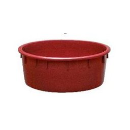 Kaca okrugla 110l - bordo