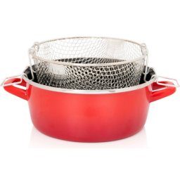 Metalac friteza 22cm crvena ( 349325 )