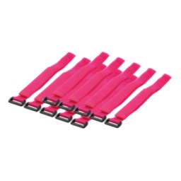 Logilink čičak trakice za vezivanje kablova 500x20mm, 10kom, pink ( 1478 )
