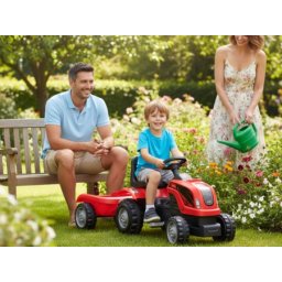 MMX Dečiji Traktor na pedale Crveni