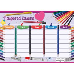 RASPORED ČASOVA A5 *OPT* 2412