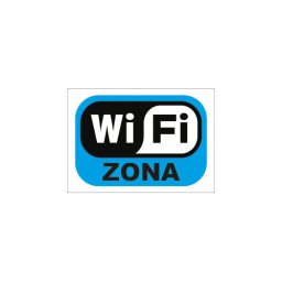 NALEPNICA A7 WI-FI ZONA