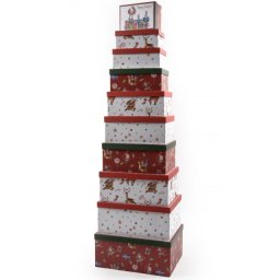 Novogodišnja kutija santa claus ( 49897 )