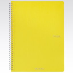 Sveska spirala A4 linija 70L 90g EcoQua Fabriano 19290208 limun žuta (limone)