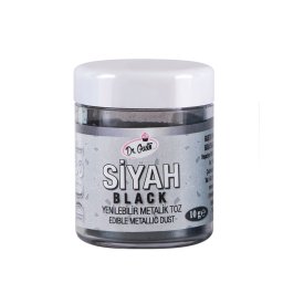 Dr.Gusto metalik CRNA boja u prahu 10g