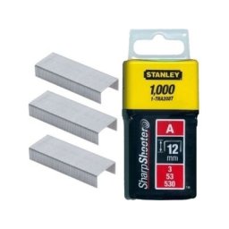 Stanley 1-TRA208T Klamerice tip "A" 12mm 1000kom