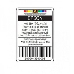 American Inkjet Epson CRNA 400EBK/T66410/T67310/T67410/ECO-TANKS (32ET6641/Z)