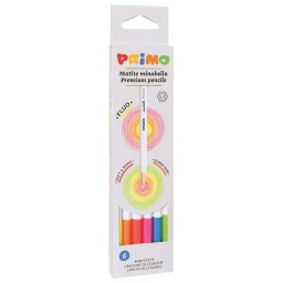 Boje drvene 6boja fi3,8mm Minabella Fluo Primo CMP 5251MINAB6F