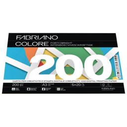Papir Copytinta A3 200g pk100 Fabriano jarka mešavina 5 boja