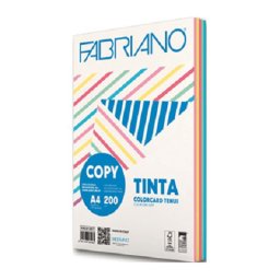 Papir Copytinta A4 200g pk100 Fabriano 69221297 pastelno mešani 5boja