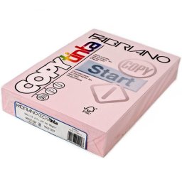 Papir Copytinta A4 80g pk500 Fabriano 66021297 pastelno roze (cipria)