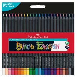 Drvene bojice Black edition 1/24 Faber Castell