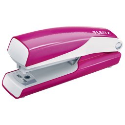 Heft mašina za spajanje do 10 listova stona mini (10) Wow Leitz 55281223 metalik roze