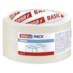 Traka lepljiva 48mm/50m Basic Tesa providna