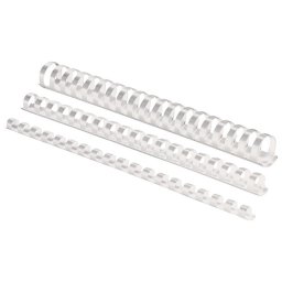 Spirala plastična fi- 6mm pk100 Fellowes 5345005 bela
