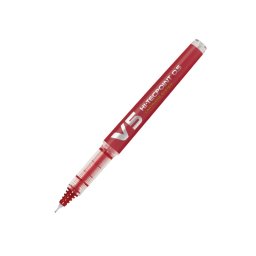 ROLER PILOT V5 HI-TECPOINT 0.5 REFILLABLE CRVENI