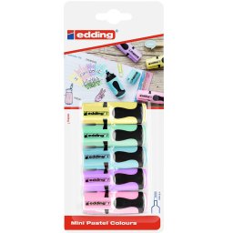 Mini signiri Edding E-7 Pastel u blisteru 1/5