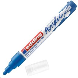 Akrilni marker E-5100 medium 2-3mm obli vrh