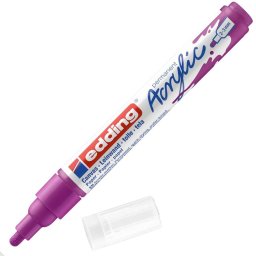 Akrilni marker E-5100 medium 2-3mm obli vrh