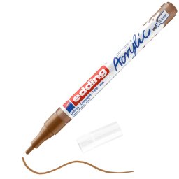 Akrilni marker E-5300 fine 1-2mm obli vrh