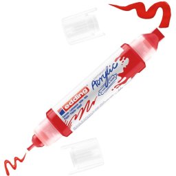Akrilni marker E-5400 double-liner sa dva vrha
