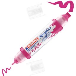 Akrilni marker E-5400 double-liner sa dva vrha