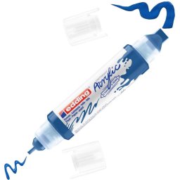 Akrilni marker E-5400 double-liner sa dva vrha