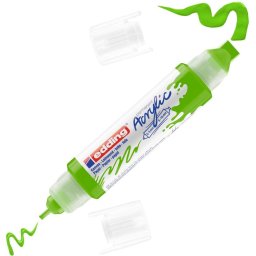 Akrilni marker E-5400 double-liner sa dva vrha