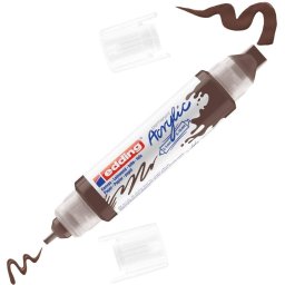Akrilni marker E-5400 double-liner sa dva vrha