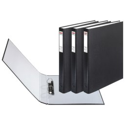 Mapa uložna 2D prstena-fi25/rikna-40mm A4 pp Herlitz 05364138 crna