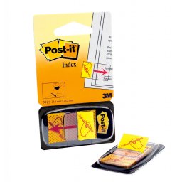 Post-it index "Sign Here", 50 listića, 25,4x43,2mm 680-031
