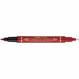 PENTEL marker N-75 TwinTip 0.3/1.2 CRVENI