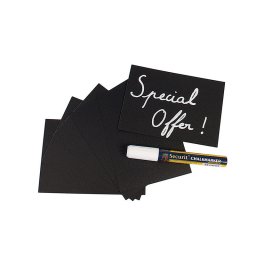 Crna tabla Securit Tag + kreda marker