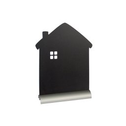 Crna tabla Securit Silhouette kuća alu-postolje 24x25x6 cm