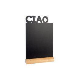 Crna tabla Securit Silhouette CIAO 25x35x6 cm