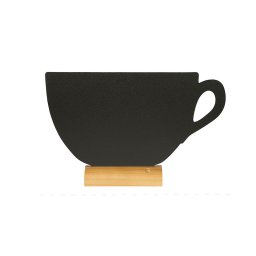 Crna tabla Securit Silhouette šolja 22x33x6cm