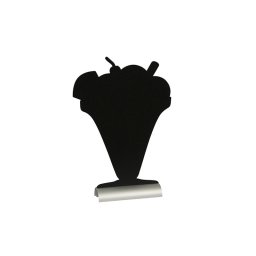 Crna tabla Securit Silhouette sladoled alu-ram 27x25x6cm