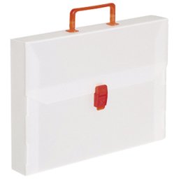 Torba-kofer pp-tvrdi 380x270x50mm 1kopča Dispaco BELA