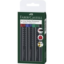 Faber Castell marker permanent GRIP KOSI VRH 1/4