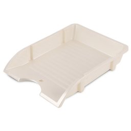 Polica za spise Donau 7455001PL-25 biserno bela