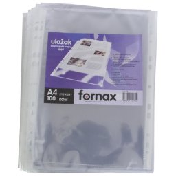 Fascikla uložna A4 50my pp sjajna pk100 Fornax 1772