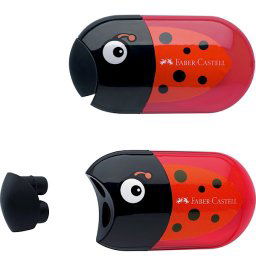 Faber Castell Zarezač i gumica Ladybird