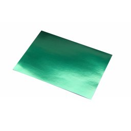 Papir aluminium metalik 50x65cm 225g Sadipal Fabriano S0020256 1/10 zeleni